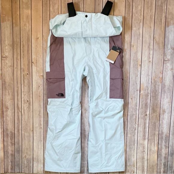 The North Face Men’s Icecap Blue Freedom Bib Winter Ski Waterproof Pants - Picture 3 of 15